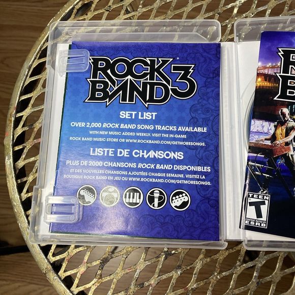 PS3 Rock Band 3 (Sony PlayStation 3, 2010) Game Only Compete CIB Tested Works - Picture 4 of 6